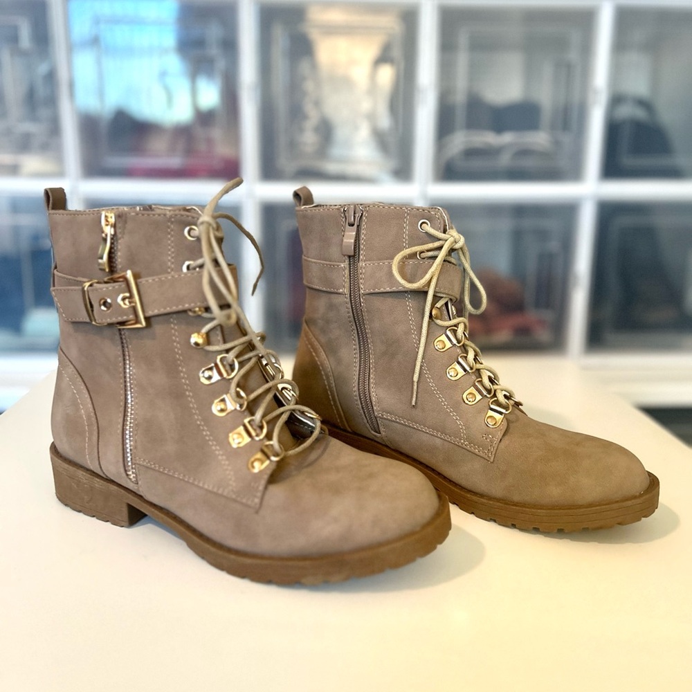 Tan Suede Boots